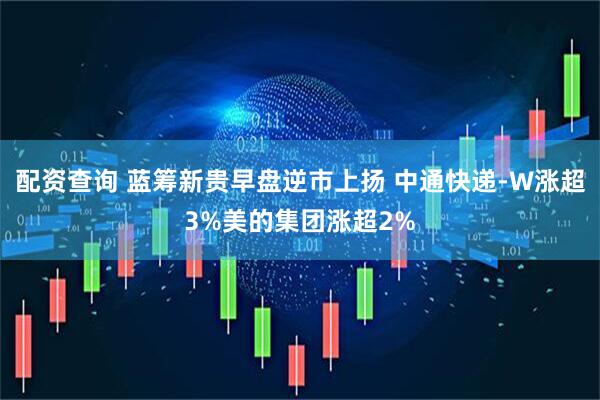 配资查询 蓝筹新贵早盘逆市上扬 中通快递-W涨超3%美的集团涨超2%